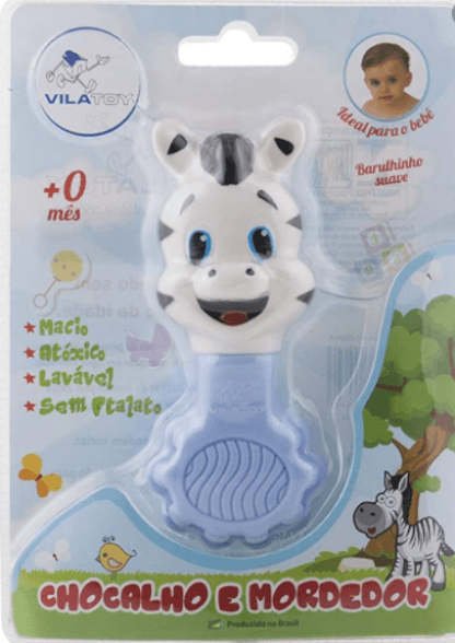CHOCALHO ZEBRA # 100-942 - VILA TOY
