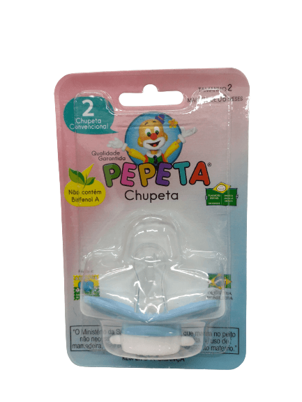 CHUPETA REDONDA SILICONE TAMANHO 2 PLUS # 1504-RS - PEPETA