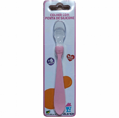COLHER COM PONTA DE SILICONE # 500-01 - VILA TOY