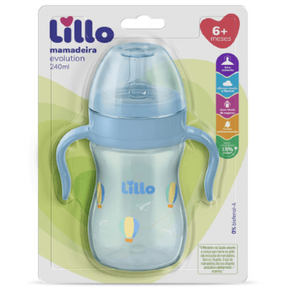 MAMADEIRA SUPER EVOLUTION - 240ML # 628421 - LILLO
