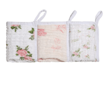 PANINHO DE BOCA SOFT BAMBOO MAMI - COM PRENDEDOR DE CHUPETA - 3 UNIDADES # 31640143 - PAPI