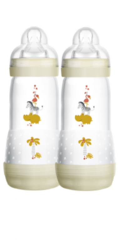 MAMADEIRA MAM EASY START COM 2 PEÇAS  320ML # 4681 - MAM BEBE SAUDE
