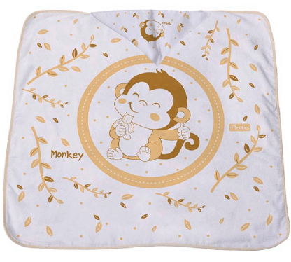 Toalha-De-Banho-Soft-Filhotes---85x65cm---Macaquinho---329807