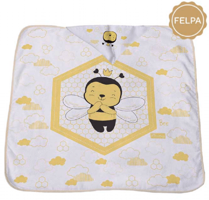 Toalha-De-Banho-Soft-Filhotes---85x65cm---Abelhinha---329802