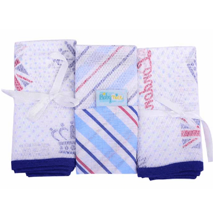 KIT SAQUINHO MATERNIDADE - BABY NICE - 3 UNIDADES # 346518 - MINASREY
