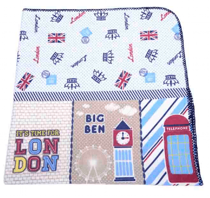 COBERTOR ESTAMPADO - BABY NICE - 70X90CM # 344618 - MINASREY