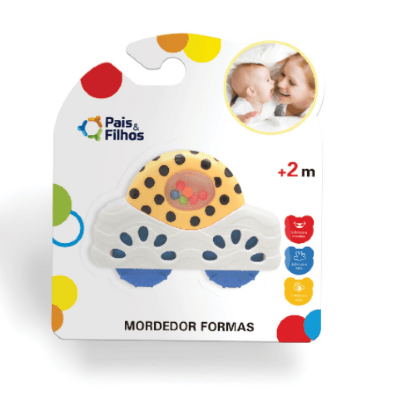 MORDEDOR CHOCALHO FORMAS # 14619 - GALA PAIS & FILHOS