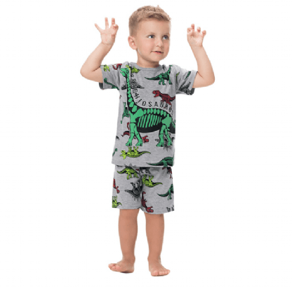 PIJAMA CURTO - MASCULINO - TAMANHO 4 AO 8 # 111030 - KYLY
