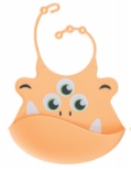 Babador-De-Silicone-Monstrinhos-Baby-Com-Bolso---27x20cm---09481651