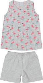 Conjunto-Pijama--Blusa-shorts----Infantil---Feminino---Tamanho-4-Ao-8----1000083317