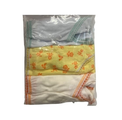KIT CALCINHA INFANTIL COMPOSE - ESTAMPADO - 3 UNIDADES - TAMANHO P AO G # 6333 - REGIL
