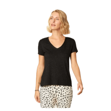 BLUSA TRADICIONAL DECOTE V EM VISCOSE - FEMININO - TAMANHO  P AO GG # 1000070944 - MALWEE
