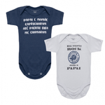 Kit-Body-Manga-Curta-Frase-Papai---Menino---Pacote--Com-2-Unidades--Tamanho--Rn-Ao-G---221007