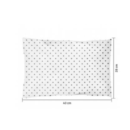 TRAVESSEIRO ESTAMPADO PAPI - 40X28CM - CRUZINHA # 29751498 - PAPI