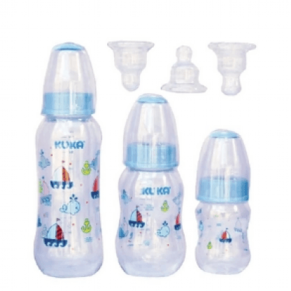 ESTOJO NATURAL COLOR - BICO UNIVERSAL - 3 UNIDADES - 250/160/70ML # 3161 - KUKA