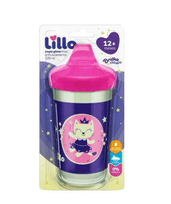 COPO ANTIVAZAMENTO GLOW MAX - 320ML # 631531 - LILLO