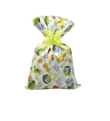 SAQUINHO PARA PRESENTE 25X35 COM 50 - SAFARI # 1220-238 - GALA PAIS & FILHOS