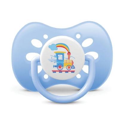 CHUPETA BICO SILICONE - REDONDO - TAMANHO 1 # 00140 - A.M.(BABY LOO)
