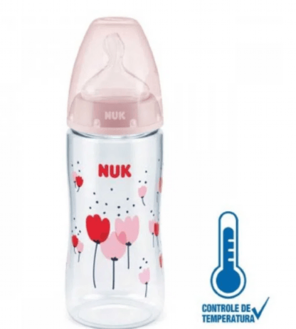MAMADEIRA FIRTS CHOICE - CONTROLE DE TEMPERATURA - 300ML # PA7069-2G - NUK