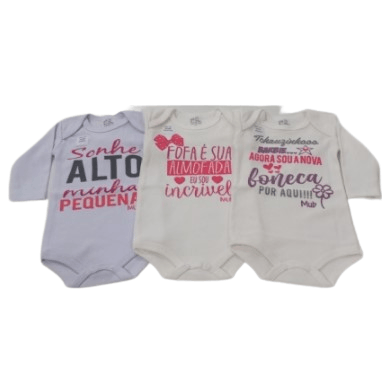 Kit-Body-Manga-Longa-Feminino---Frases---Tamanho-Rn-Ao-G----3-Unidades---2529