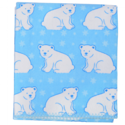 COBERTOR URSO FILHOTES - 70X90CM # 330604 - MINASREY