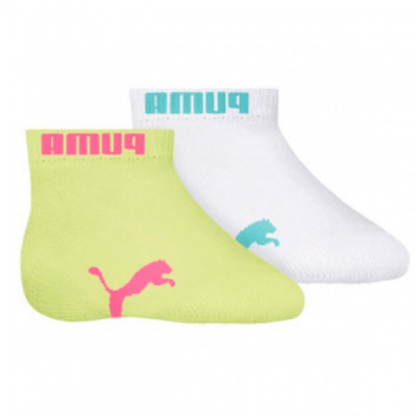 KIT MEIA BEBÊ PUMA - 2 PARES - FEMININO - TAMANHO 21 AO 24 # 1700.001