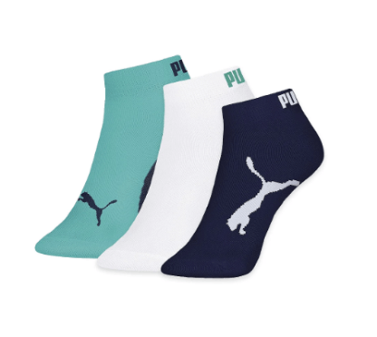 MEIA SAPATILHA PUMA - 3 PARES - MASCULINO TAMANHO 25 AO 28 # 2710.001 - SELENE