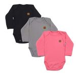 Kit-Body-Manga-Longa-Premium---Feminino---3-Unidades---Tamanho-Rn-Ao-G---132032