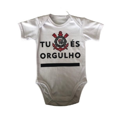BODY MANGA LONGA - TU ES ORGULHO - TAMANHO RN AO G # 10009 - BABY BEST