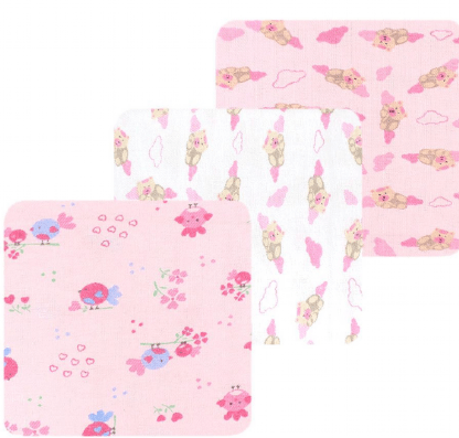 CUEIRO ESTAMPADO- 3 UNIDADES 1,00x0,80 - BERCINHO # 280050 - INCOMFRAL