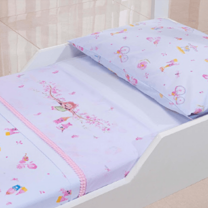 Jogo-De-Lencol-Com-Elastico-Para-Mini-Cama----3-Pecas---Baby-Joy---380120