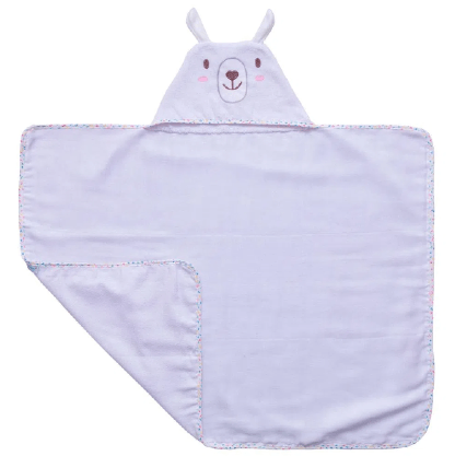 TOALHA DE BANHO COM CAPUZ FORRO FRALDA - BABY JOY # 760061 - INCOMFRAL