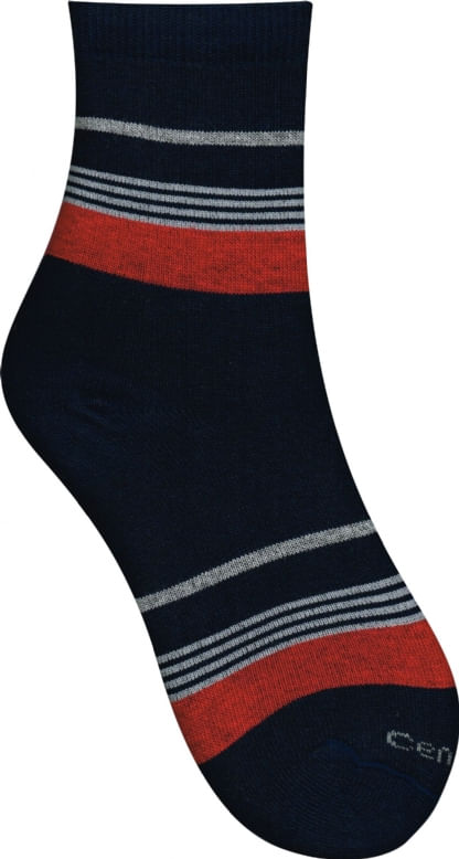 KIT MEIA INFANTIL - MASCULINO - 6 PARES - TAMANHO P AO G # 00028/K0928 - CENTOPE