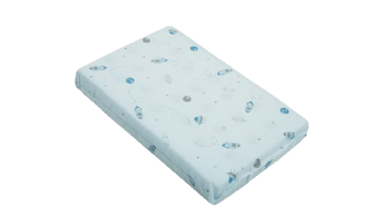 TRAVESSEIRO DE ESPUMA COM FUROS COMPOSÊ ESTAMPADO - 36CM X 22CM X4.5CM # 21671611 - PAPI