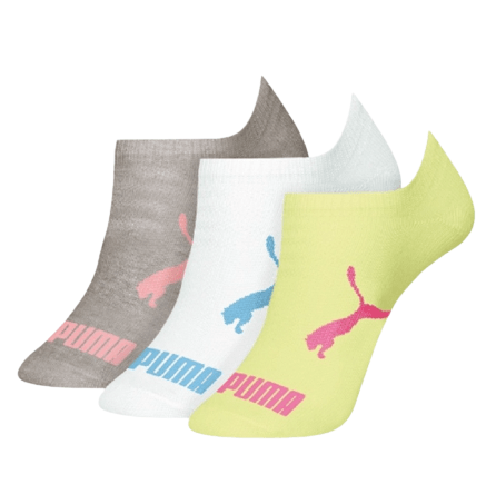 Meia-Sapatilha-Invisivel-Puma---3-Pares---Tamanho-25-A-28--2740-001