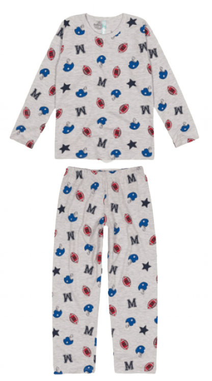 PIJAMA INANTIL - TAMANHO 4  AO 8 # 1000093317 - MALWEE