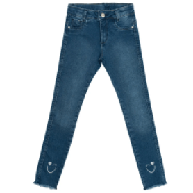 CALÇA JEANS - FEMININO - TAMANHO 4 AO 8 #1103020 - CLUBE DO DOCE