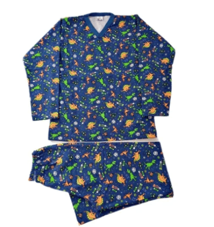 Pijama-Manga-Longa-Moletinho-Felpado-E-Estampado---Tamanho-1-Ao-3---200338