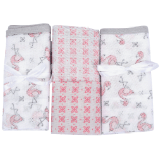 KIT SAQUINHO MATERNIDADE COMPOSÊ - 3 UNIDADES  # 314319 - MINASREY