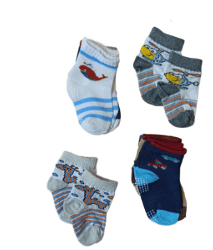 KIT MEIA PARA BEBÊ - 6 PARES # 0565 - FAMILY SOCKS