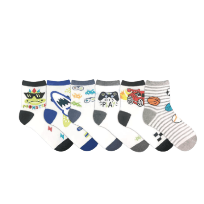 MEIA INFANTIL- 6 PARES # 0624 - DELOS (YOU)