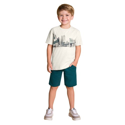 CONJUNTO MASCULINO - INFANTIL - TAMANHO  4 AO 8 # 13931 - MILON