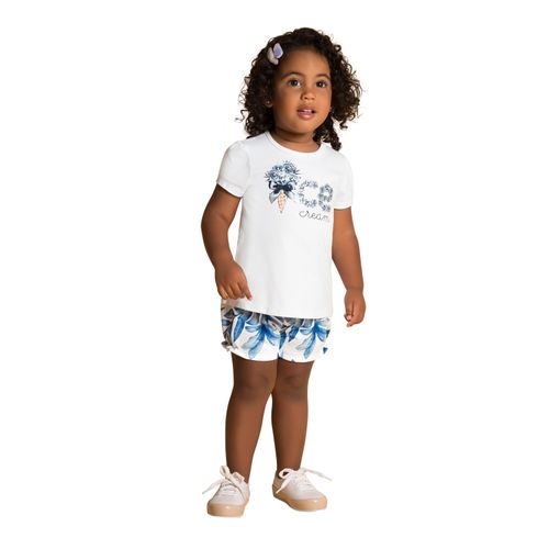 CONJUNTO FEMININO - INFANTIL - TAMANHO 4 AO 8 # 13749 - MILON