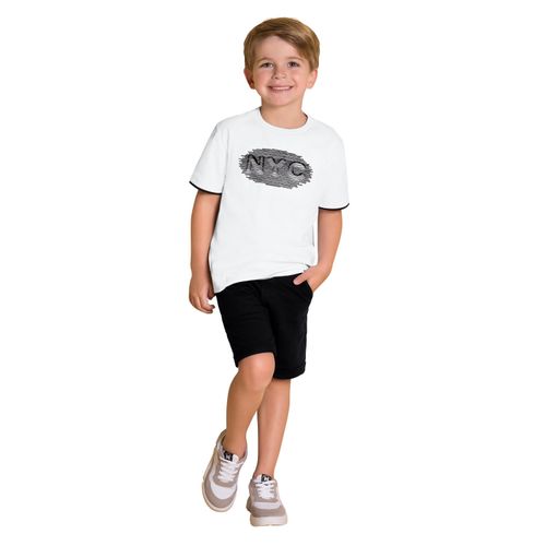 CONJUNTO MASCULINO - INFANTIL - TAMANHO 4 AO 8 # 13934 - MILON