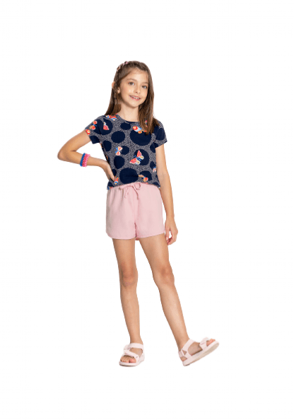 BLUSA FEMININA - INFANTIL - TAMANHO 12 AO 16 # 19047 - LUNENDER ALAKAZOO