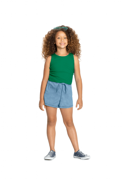 BLUSA FEMININA - INFANTIL - TAMANHO 4 AO 10 # 00261 - LUNENDER ALAKAZOO