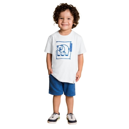 CONJUNTO MASCULINO - INFANTIL - TAMANHO  4 AO 8 # 13903 - MILON