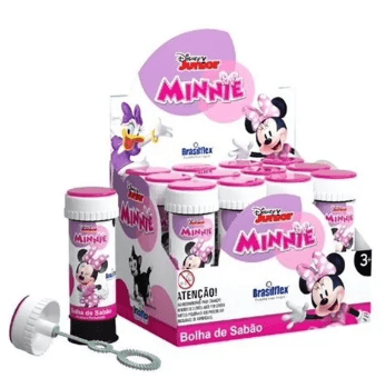 BOLHA COM JOGO - MINNIE -  60ML - 12 UNIDADES # 834010 - GALA PAIS & FILHOS