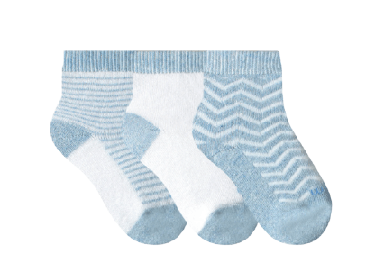 MEIA BEBÊ ATOLHADA MASCULINA - TAMANHO 13-16 RN # 65001 - RIKAM