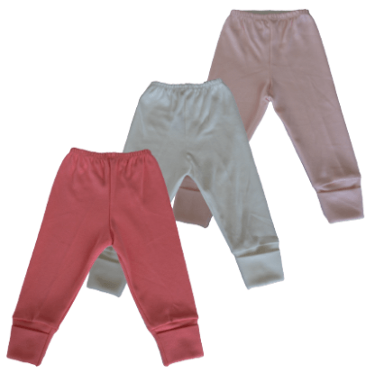 KIT CULOTE PREMIUM - FEMININO - 3 UNIDADES - TAMANHO RN AO G # 432069 - BABY BEST